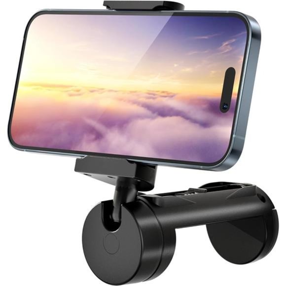 Nulaxy Airplane Phone Holder Travel Essentials,  Double-Directional 360° Plus 18 - Picture 1 of 8